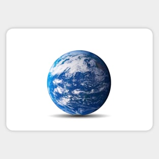 Blue marble Sticker